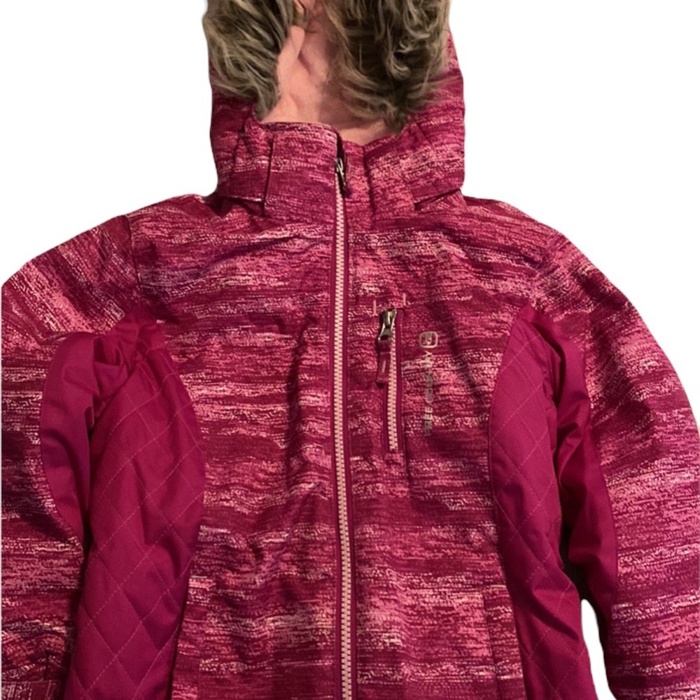 Girls Free Country pink winter coat XS (5/6)